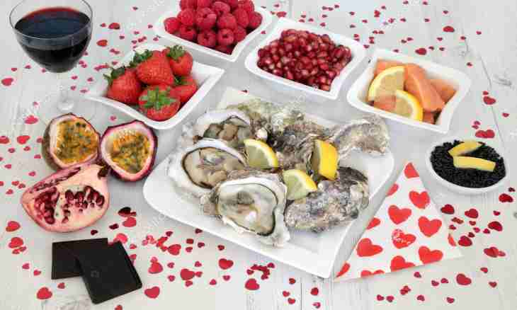 Culinary sensuality: products aphrodisiacs