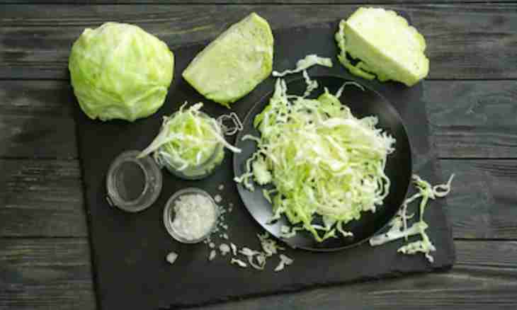 How many salt is necessary for salting 1 kg of cabbage