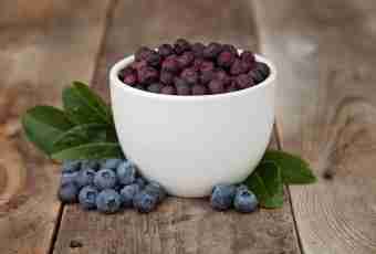 Useful properties of a frozen berries