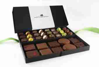 Chocolate gifts: councils of professional confectioners
