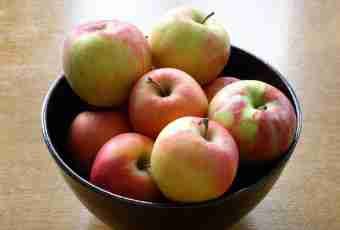Useful properties of apples
