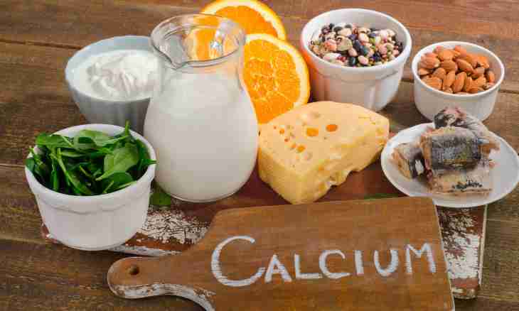 What products contain most of all calcium