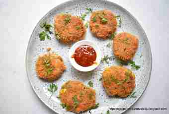 Gentle chicken cutlets with oat flakes
