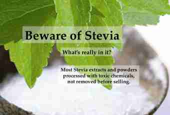 Stevia for weight loss: what is it and as works