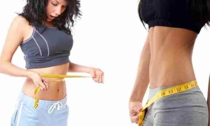 How to adjust itself on weight loss and to beat off desire is