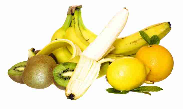 Bananas in dietology