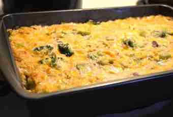 How to make rice casserole with vegetables