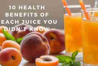 Useful properties of juice