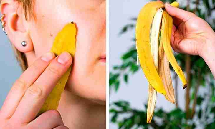 Why it is necessary to use bananas together with a peel
