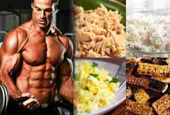 Food for a set of muscle bulk