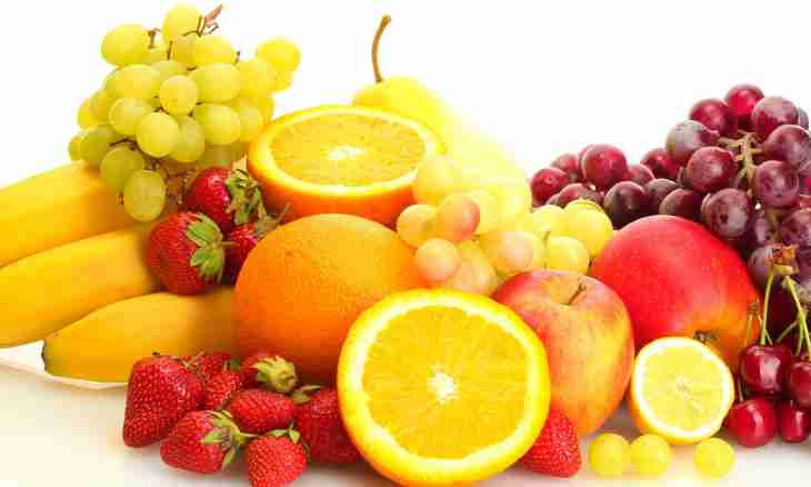 Caloric content of fruit