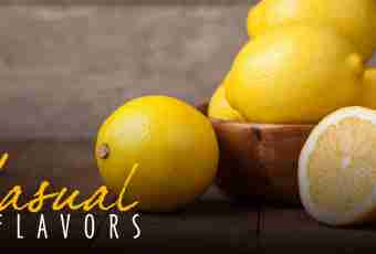 Useful lemon: choice and storage