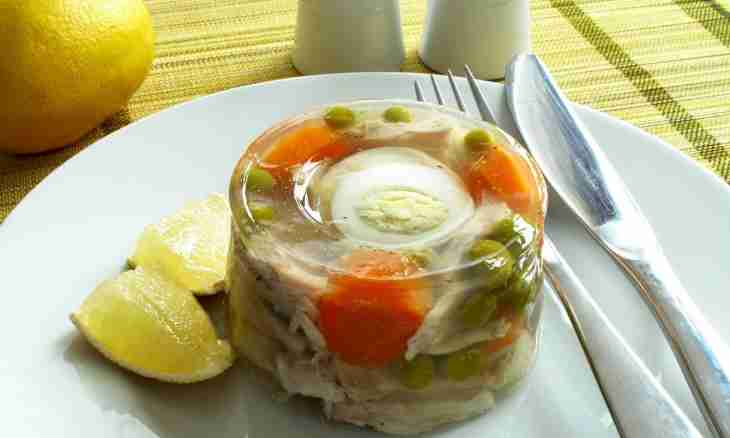 Aspic from fish