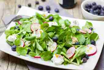 How just to make garden radish salads