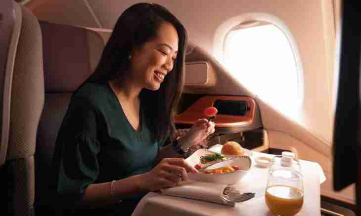 How to eat on the plane