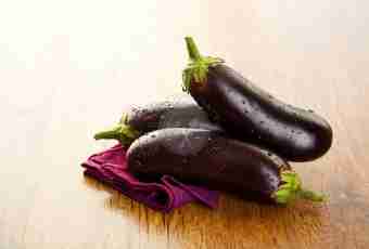 Diet on eggplants