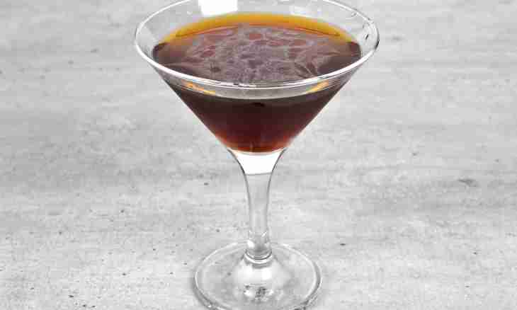 Chocolate low alcohol cocktail