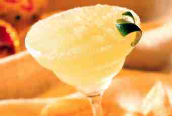 Cocktail Margarita with grapefruit