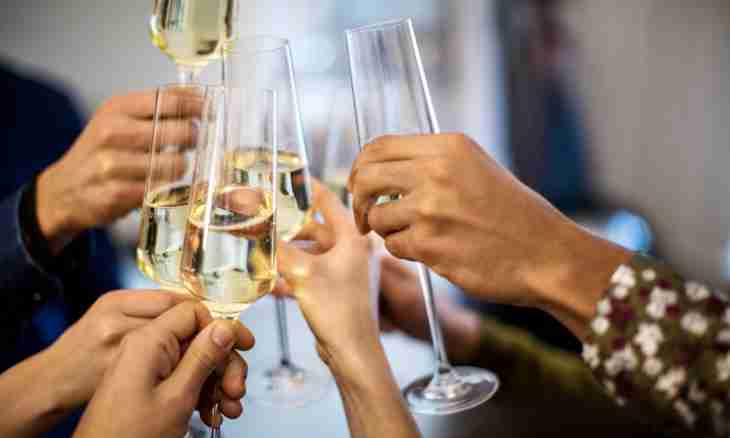 How to prepare боуль with champagne