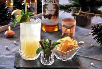 Recipes of tasty cocktails with Monin syrups