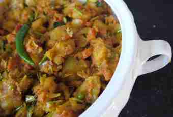 How to prepare stewed cabbage with peas and corn