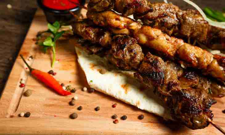 How to make pork shish kebab with vinegar