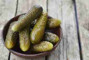 Fresh-salted cucumbers without brine