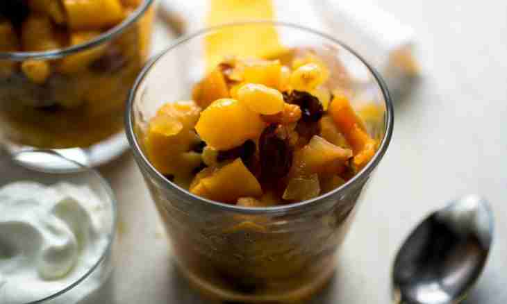 How to cook raisin compote