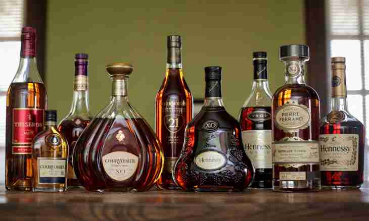 Classification of cognacs
