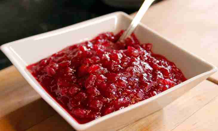 How to cook cranberry and apples jam
