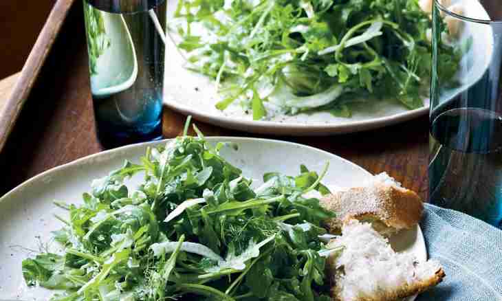 How to make arugula salad