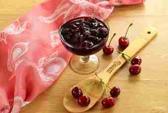 How to make cherry compote