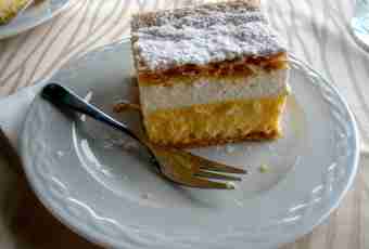 The recipe of cheesecakes from cottage cheese