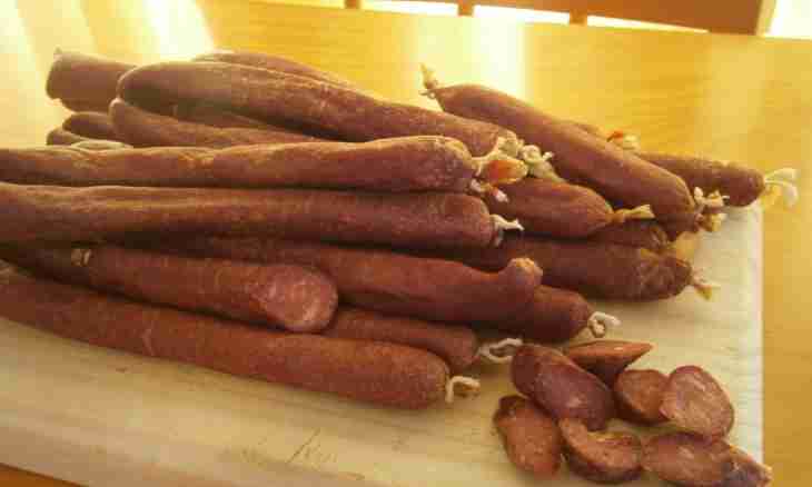 How to make sausage in house conditions