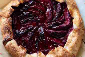 How to make tart with plums