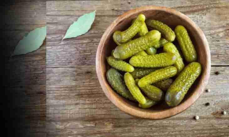 As it is correct to pickle cucumbers
