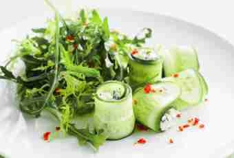 Provencal rolls from cucumbers