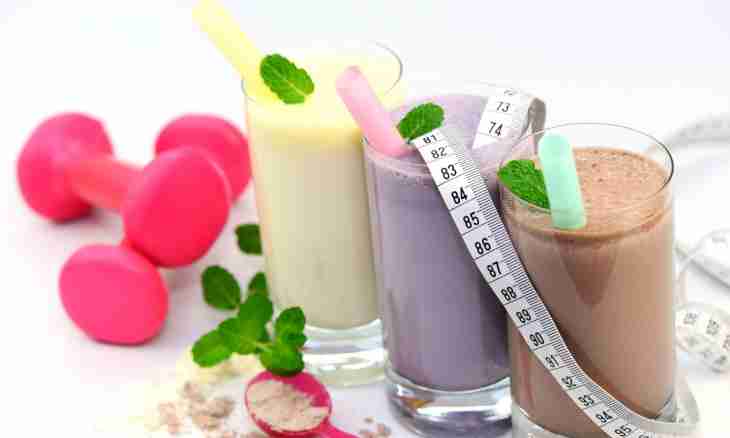 Proteinaceous cocktails for weight loss in house conditions