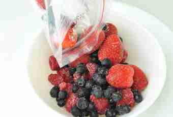 How to prepare a frozen berries
