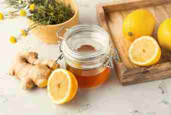 How to make ginger with a lemon and honey for cold