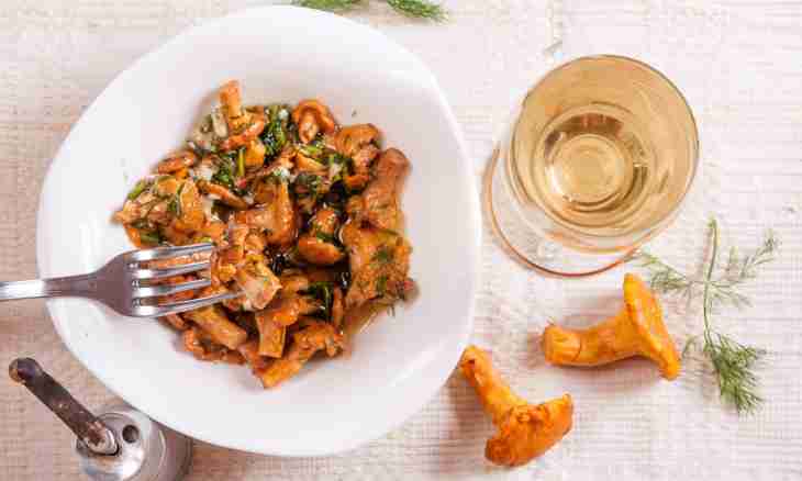 How to cook pickled chanterelles