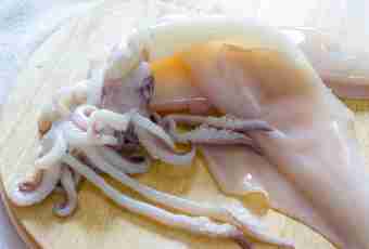 How to prepare a huge squid