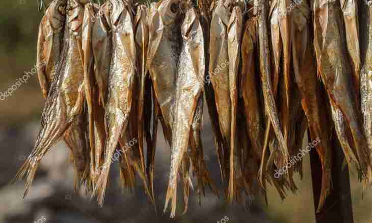 As it is correct to dry fish