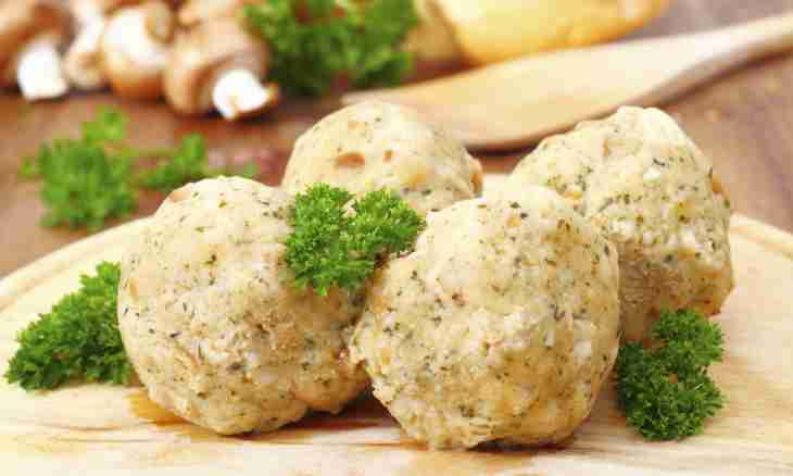 How to make champignons dumplings