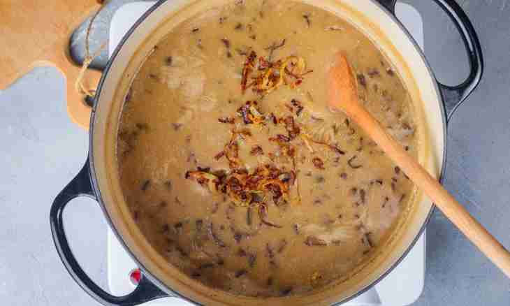 How to cook a traditional mushroom soup