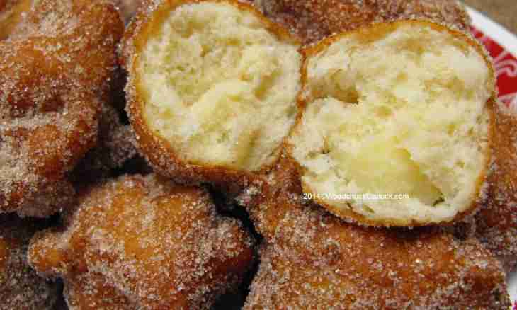 How to bake fritters