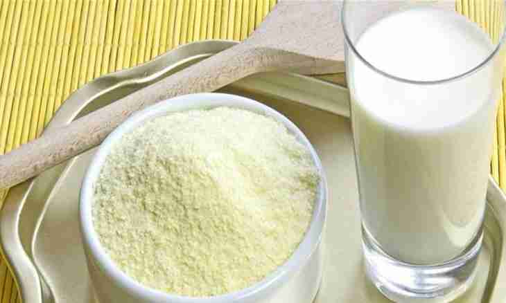 How to part powdered milk
