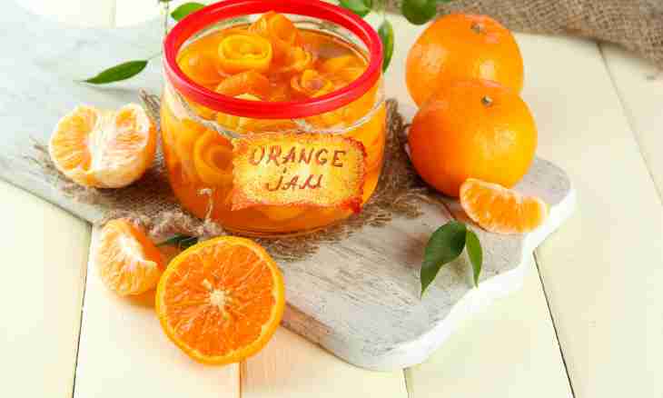 How to cook tangerines and oranges jam