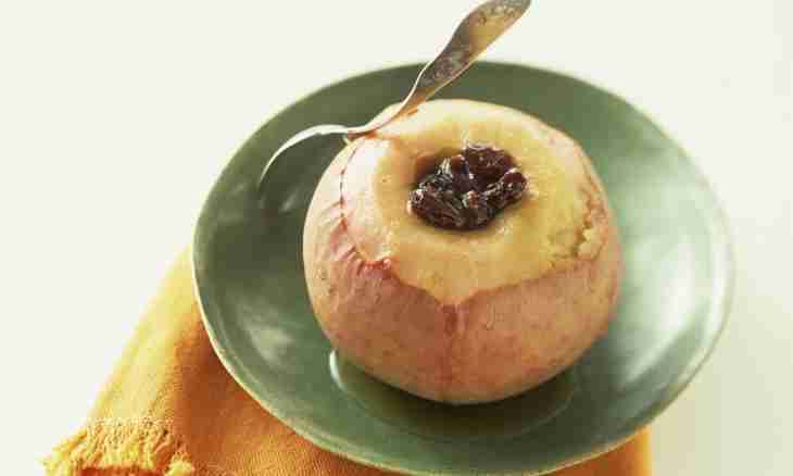 How to cook baked apples jam