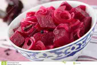 The recipe of pickled beets for the winter